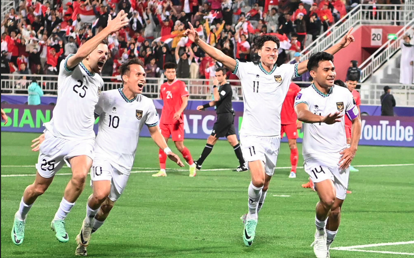 Indonesia Vs Vietnam AFC 2023, Asnasi mencetak gol pinalti